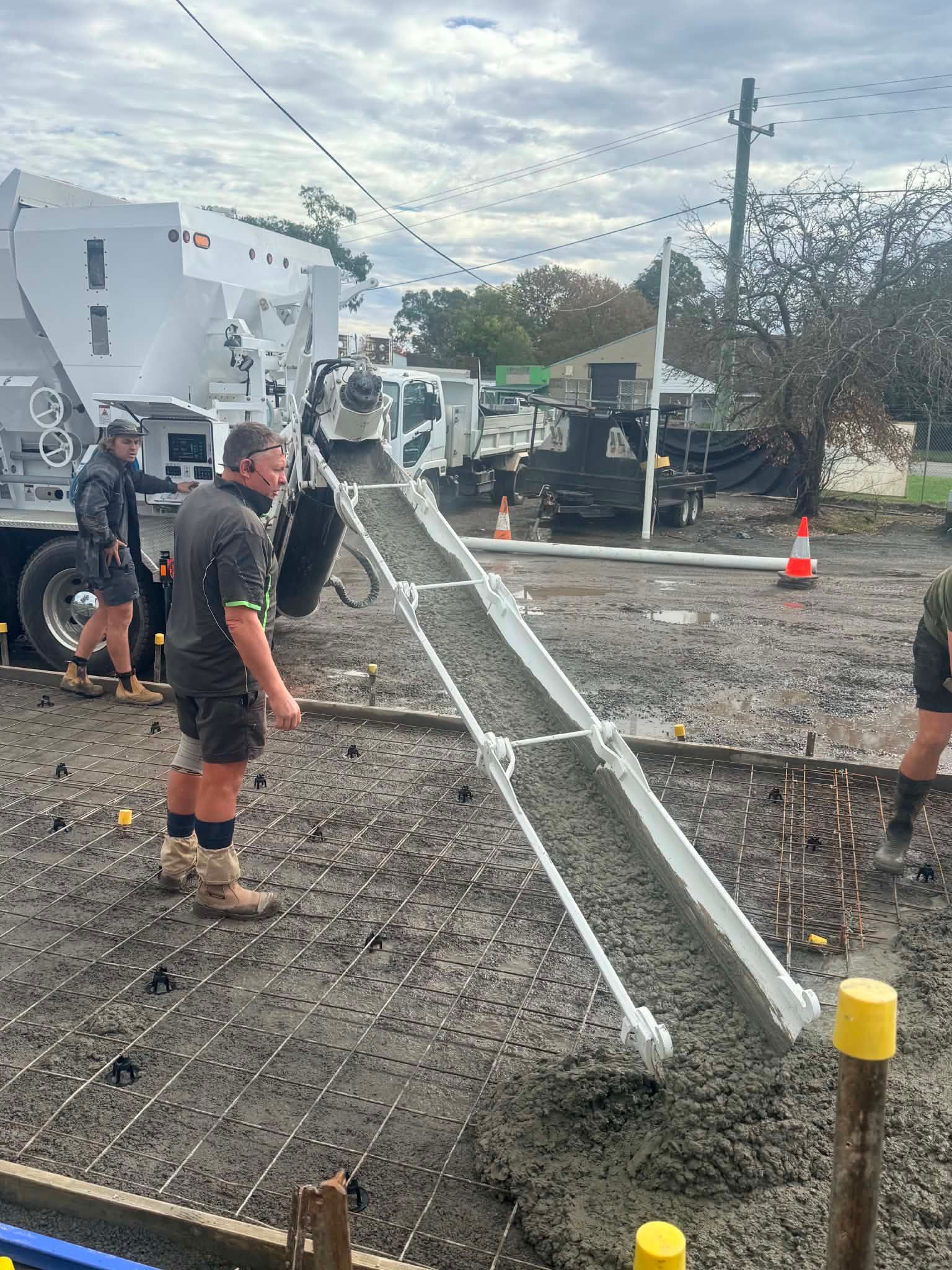 Freshly Paved in a Construction Site — About Time Plumbing & Civil Construction in Moss Vale, NSW