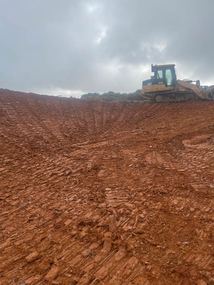 Inside of Dam — About Time Plumbing & Civil Construction in Moss Vale, NSW