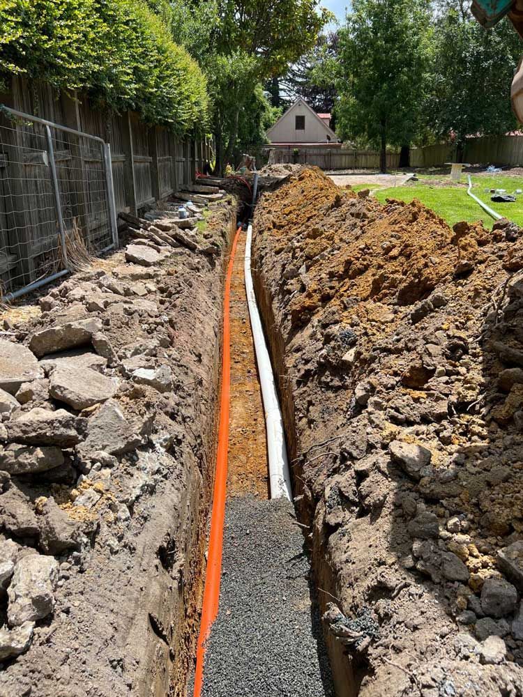 Two pipes Installed — About Time Plumbing & Civil Construction in Moss Vale, NSW