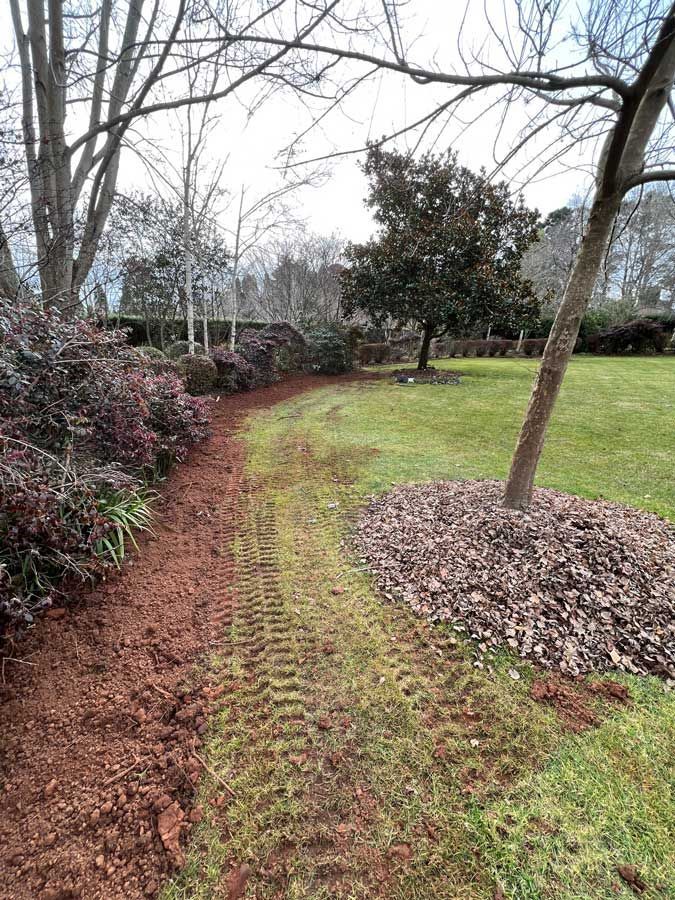 Photo of Lawn for Pipe Installation — About Time Plumbing & Civil Construction in Moss Vale, NSW