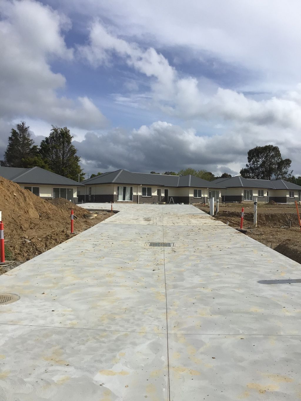 Sturdy And Well-constructed Concrete Road — About Time Plumbing & Civil Construction in Moss Vale, NSW