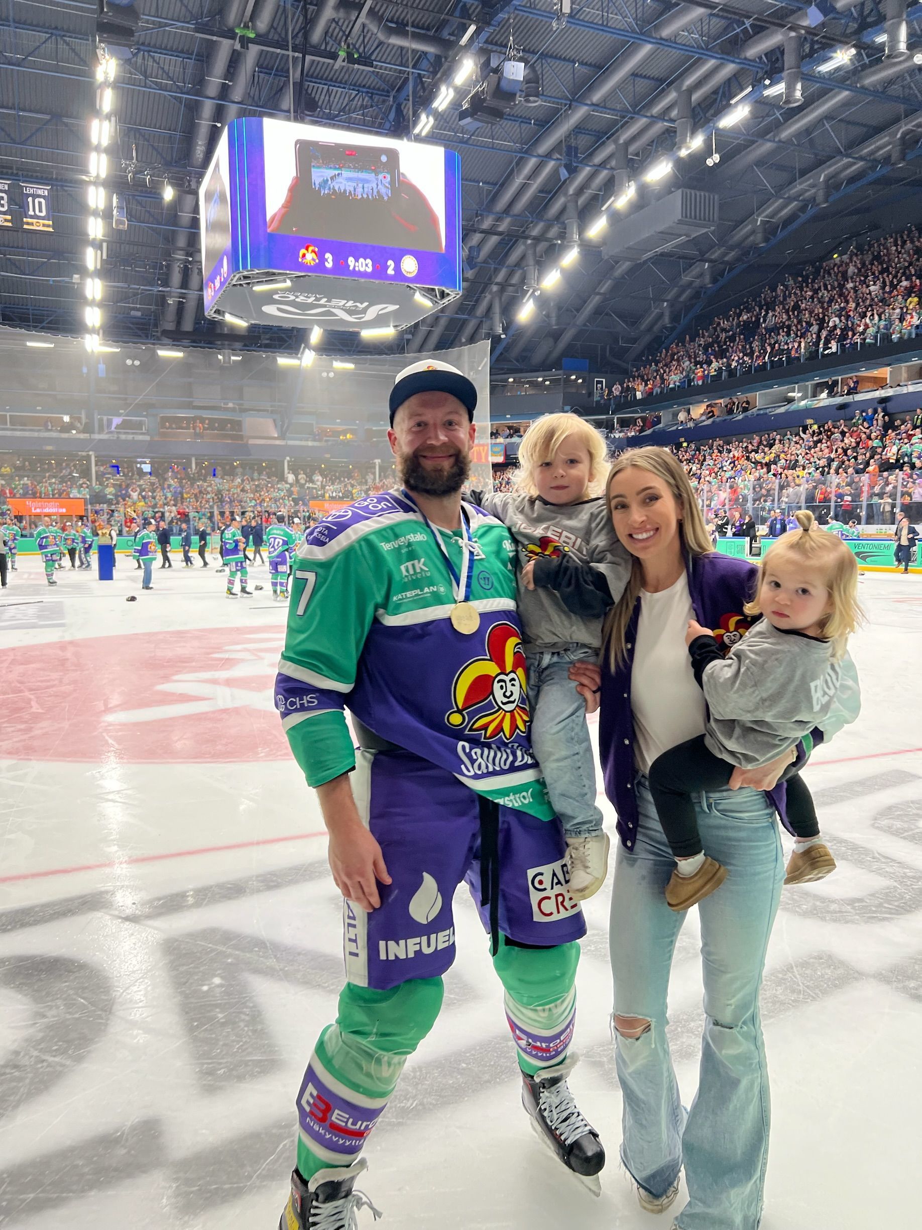 Ben Blood and family