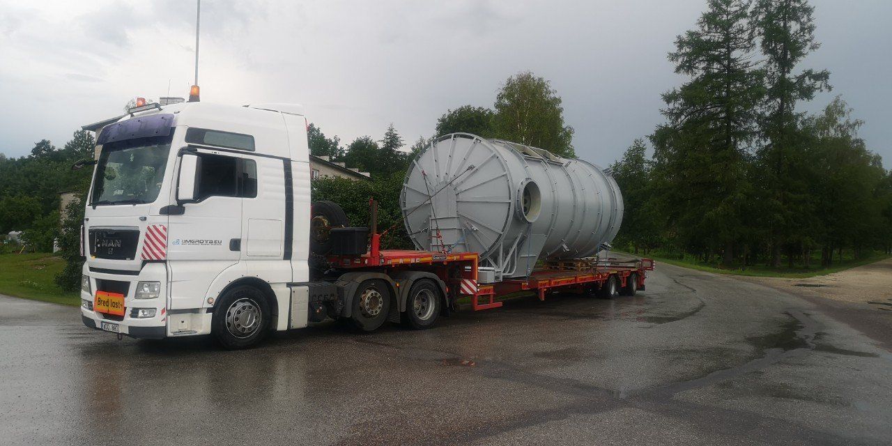 Negabaritinių krovinių transportavimas