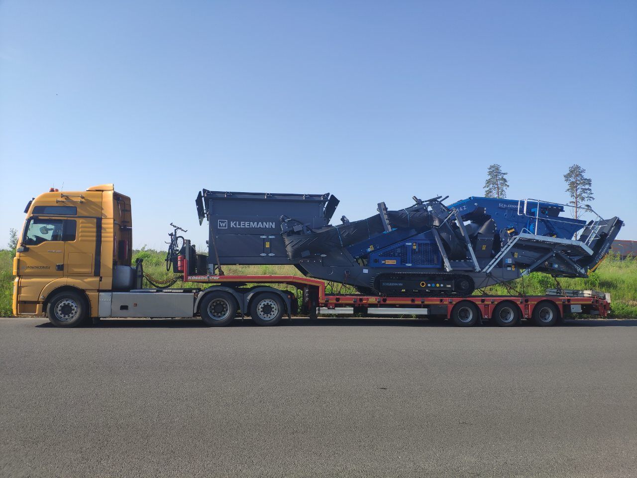 Negabaritinių krovinių transportavimas