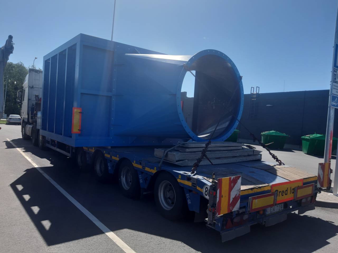 Negabaritinių krovinių transportavimas