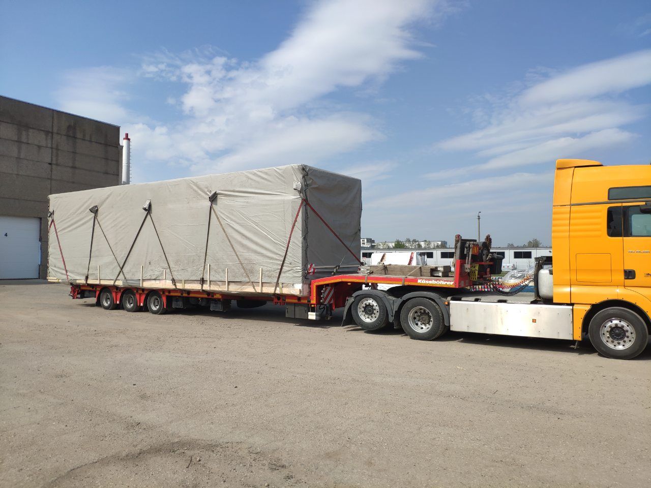 Negabaritinių krovinių transportavimas