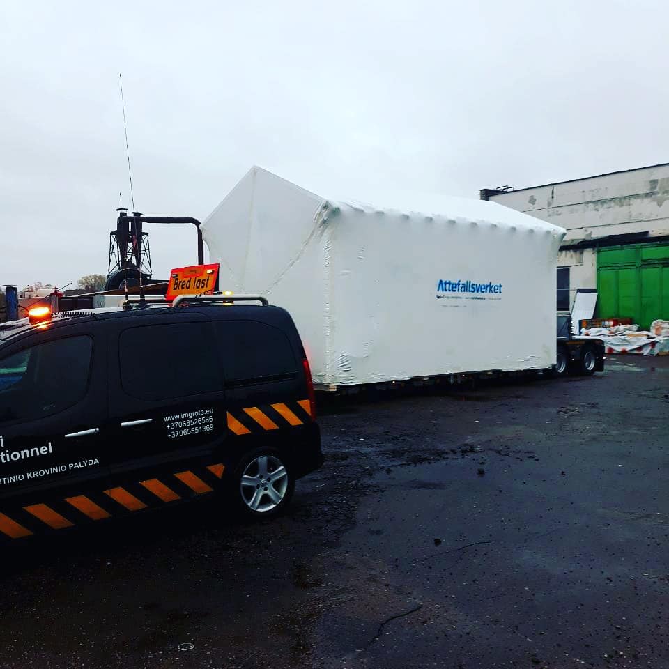 Negabaritinių krovinių transportavimas