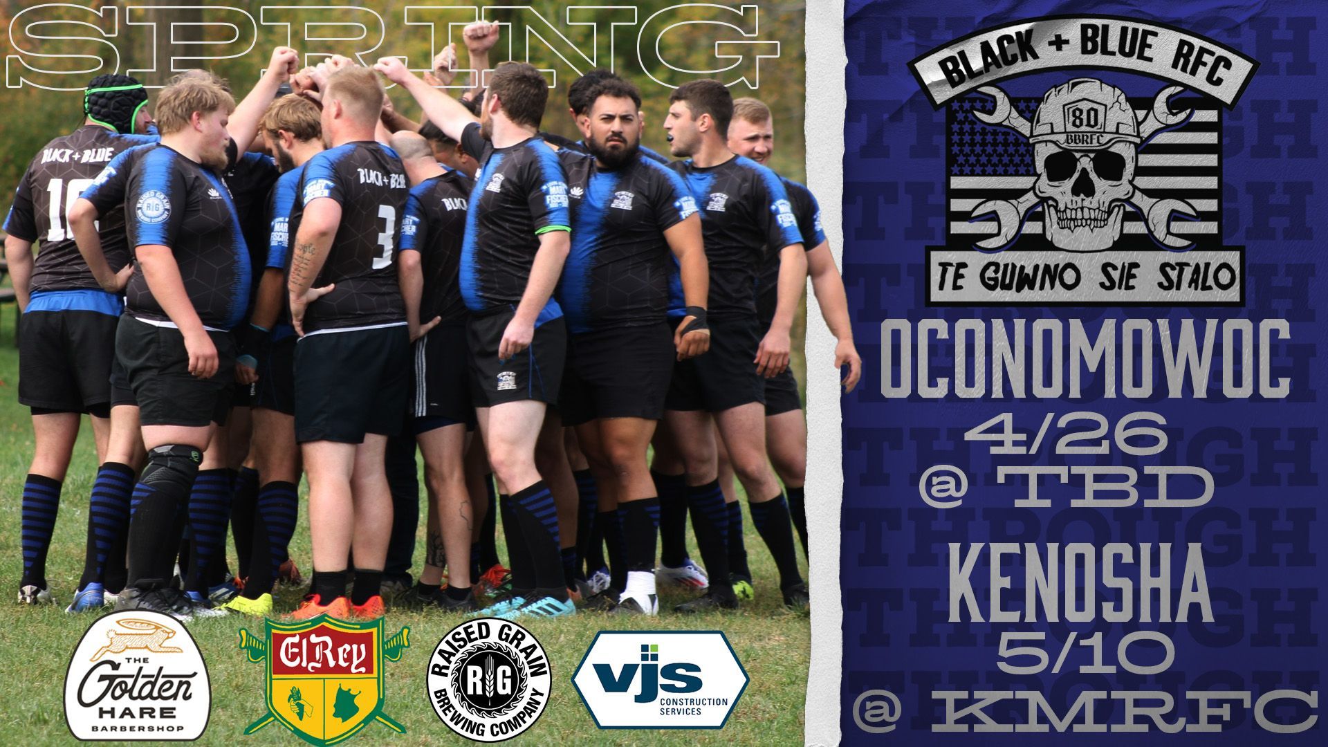 BBRFC Spring Schedule