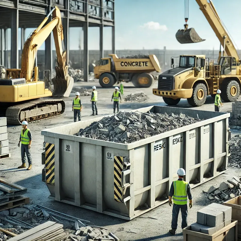 Concrete Dumpsters: A Must-Have for Construction and Renovation Projects