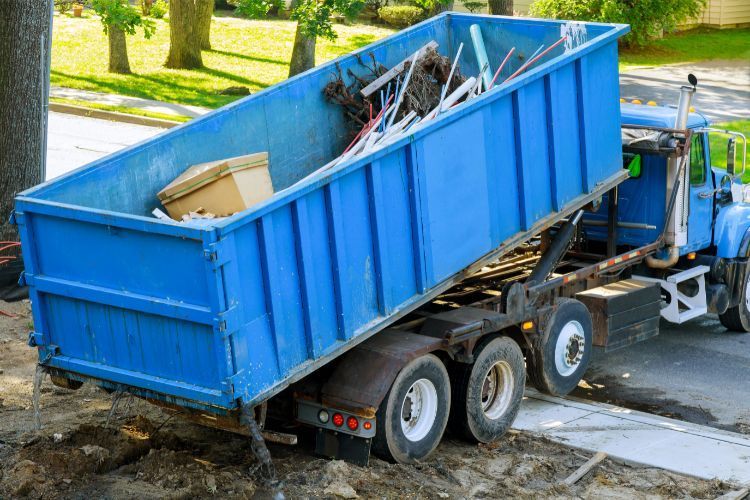 construction dumpster by Emergency Dumpsters for Less