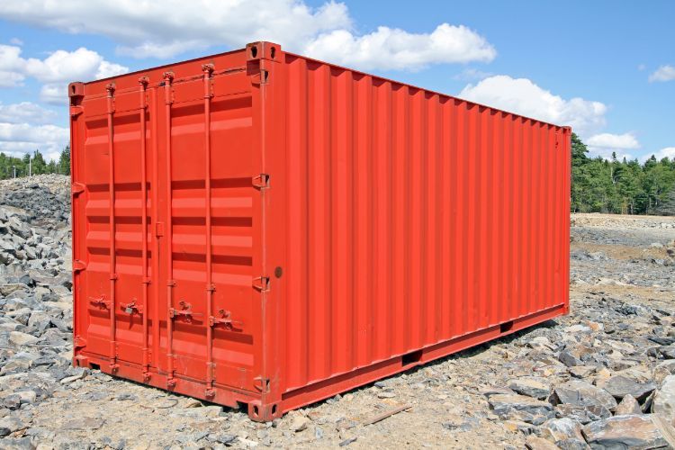 construction storage container
