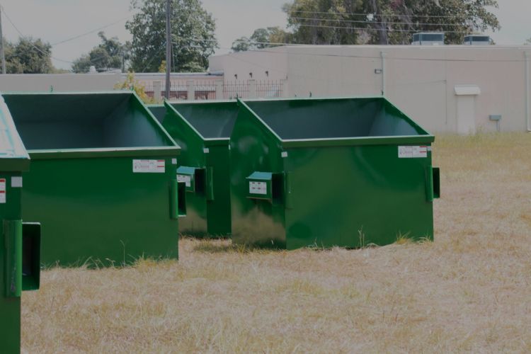 green dumpsters need permit