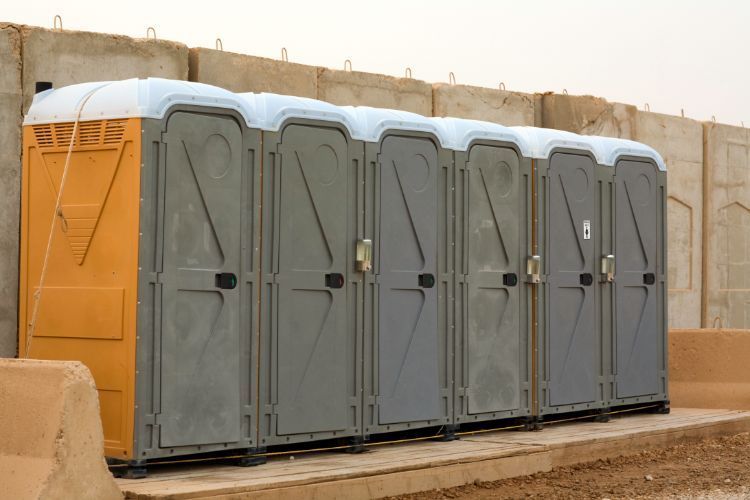 rented standard porta potties