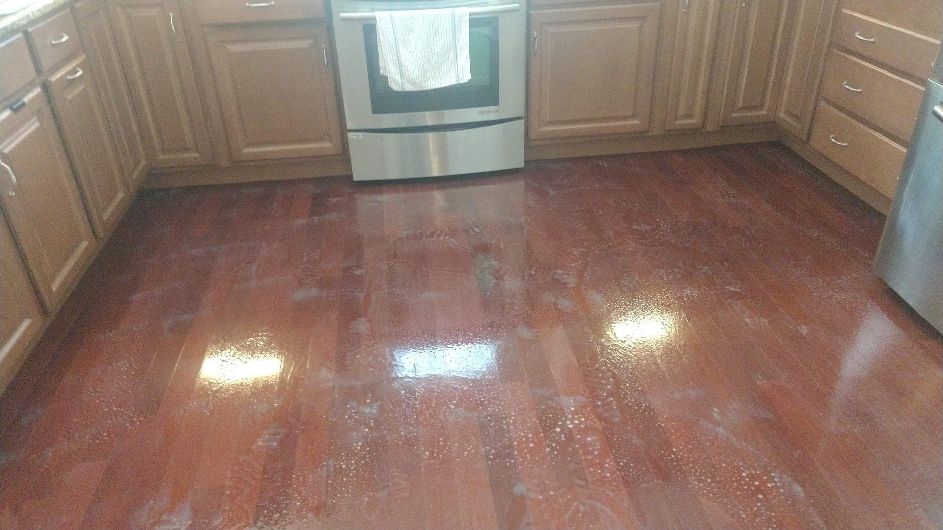 HARDWOOD FLOOR CLEANING