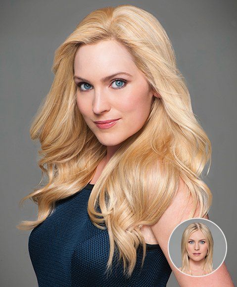 long blonde hair salon services