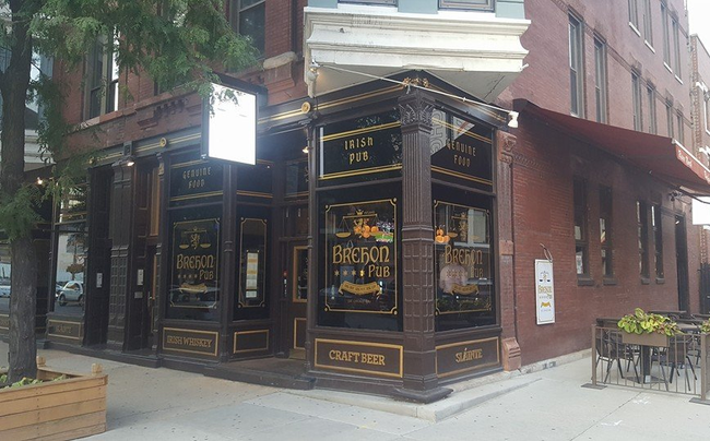 Outside of the Pub — Chicago, IL — Brehon Pub