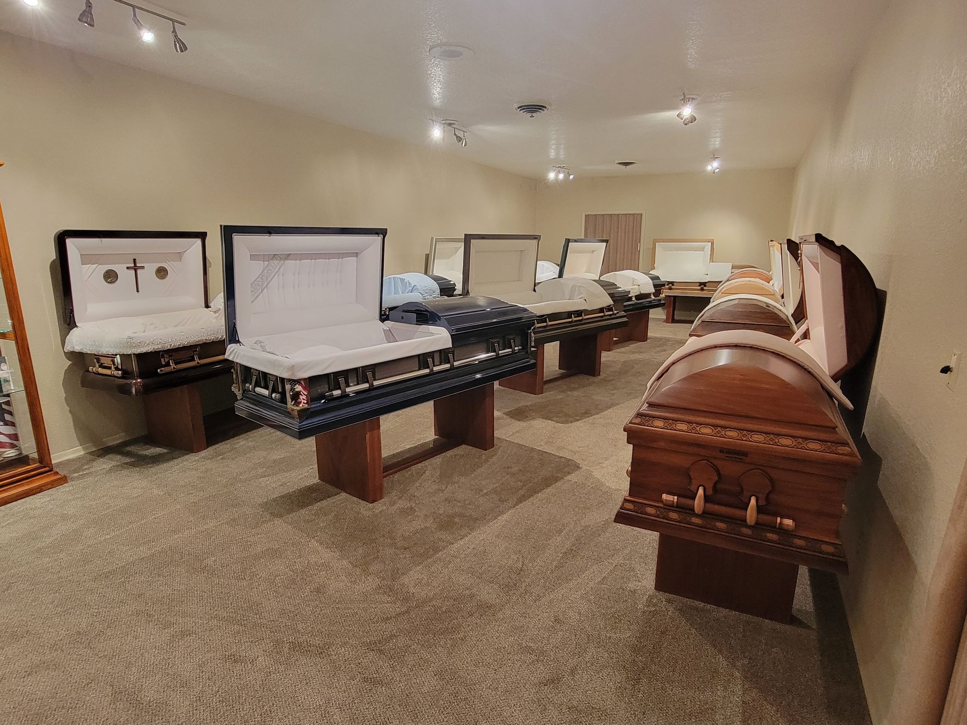 Cloyd Funeral Home & Cremation Service Casket Showroom
