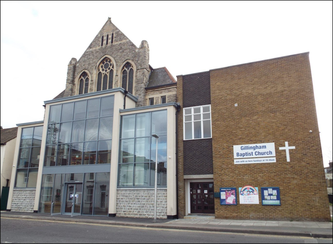 Gillingham Baptist Church Front View