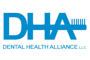 The logo for the dental health alliance llc