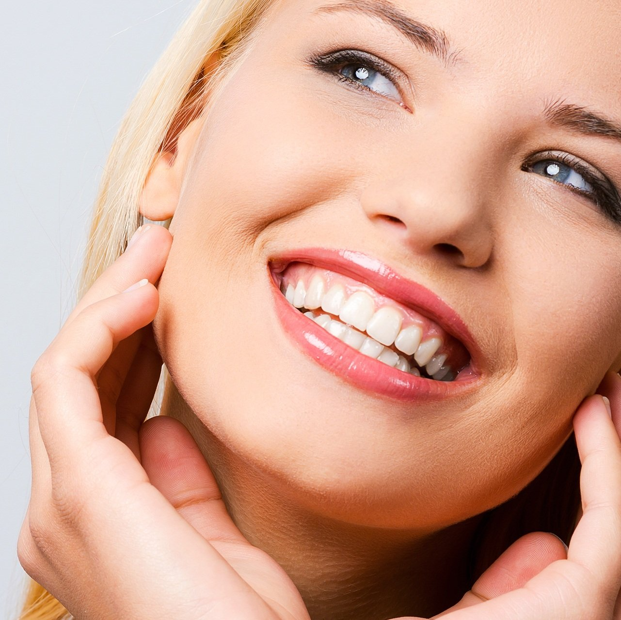 Cosmetic dentistry - woman at the dentist