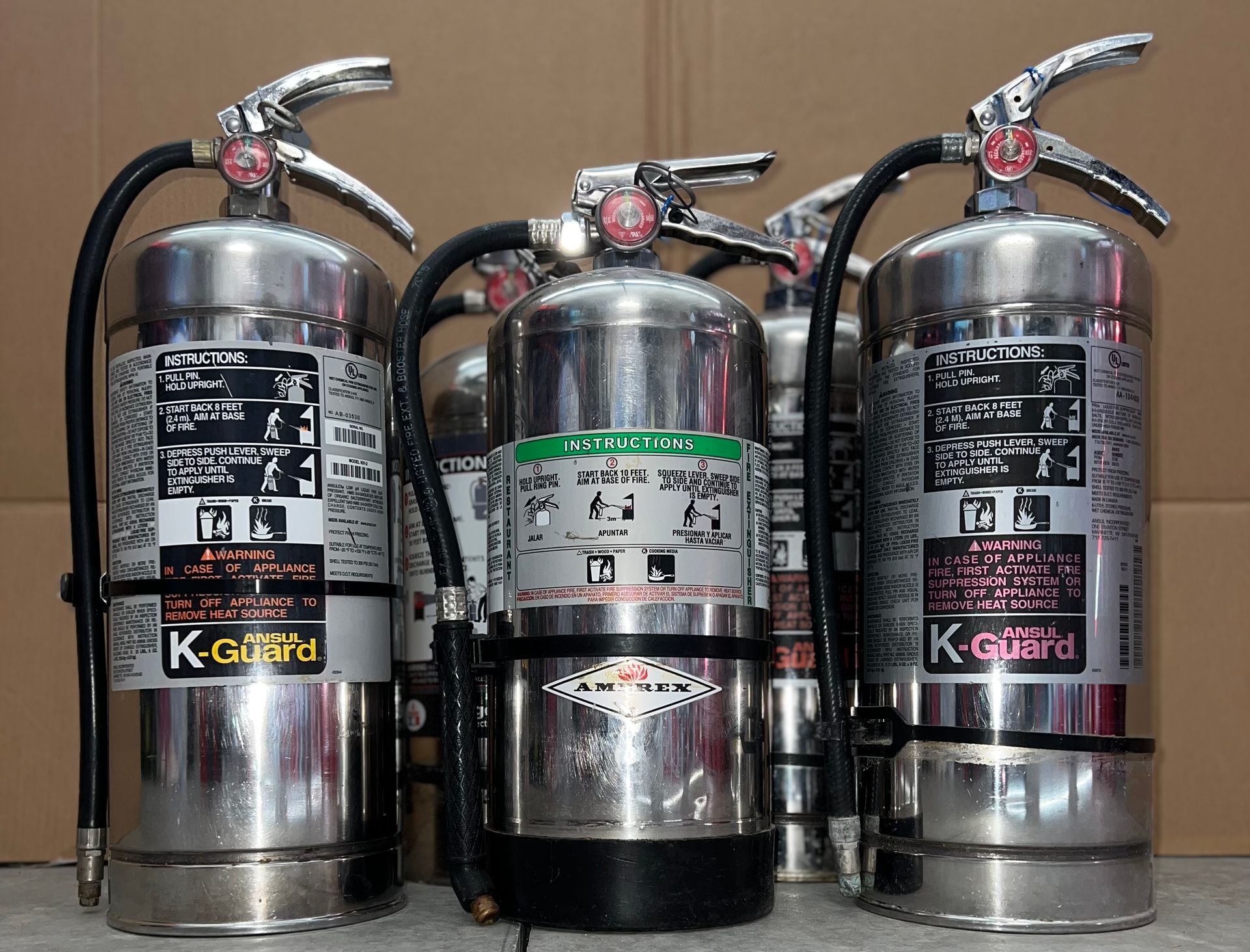 Black Fire Extinguisher — Montrose, CO — Frontline Fire Defense