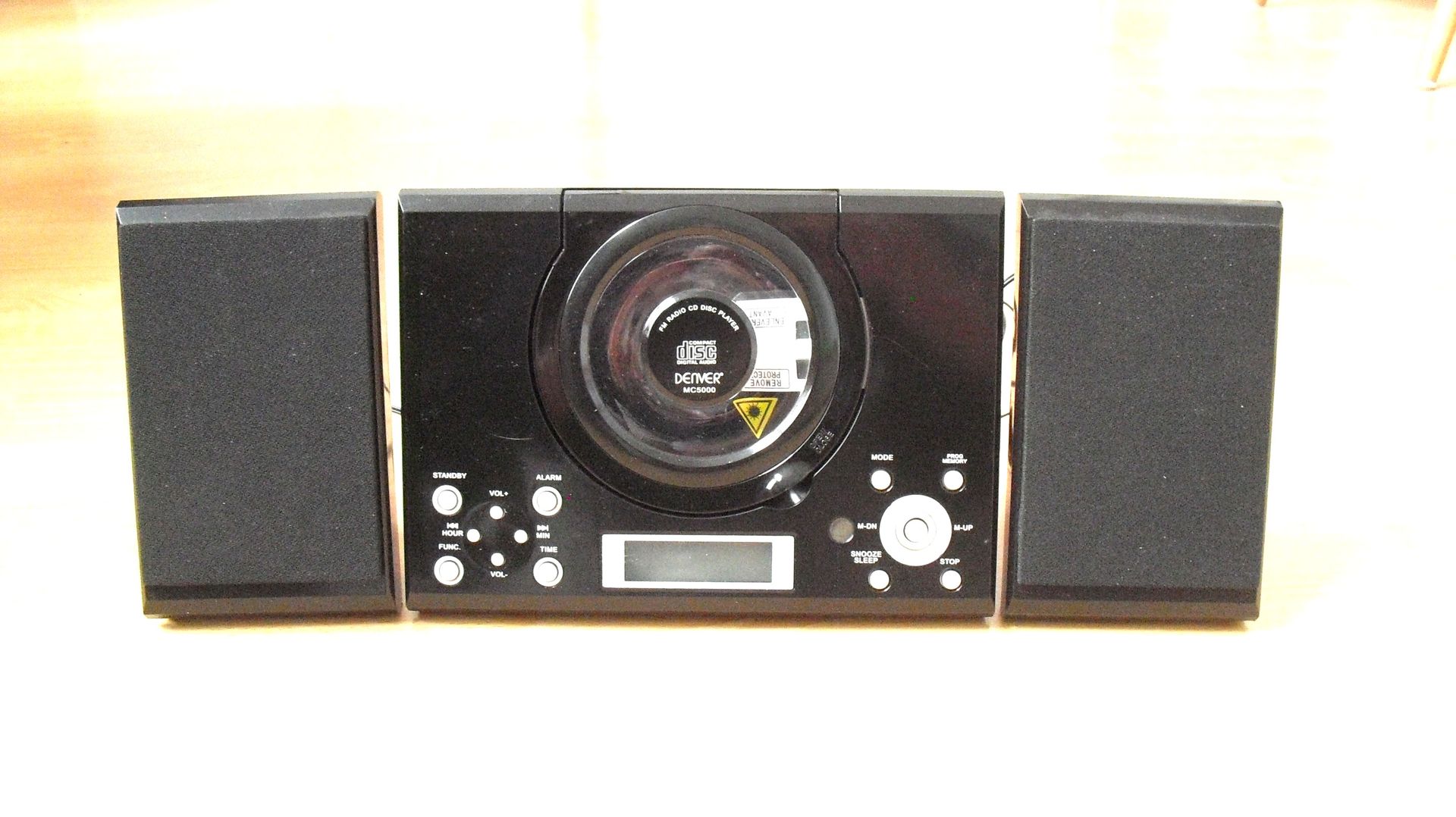 Denver CD-Speler met FM-Alarmklok PLL Radio Model MC5000