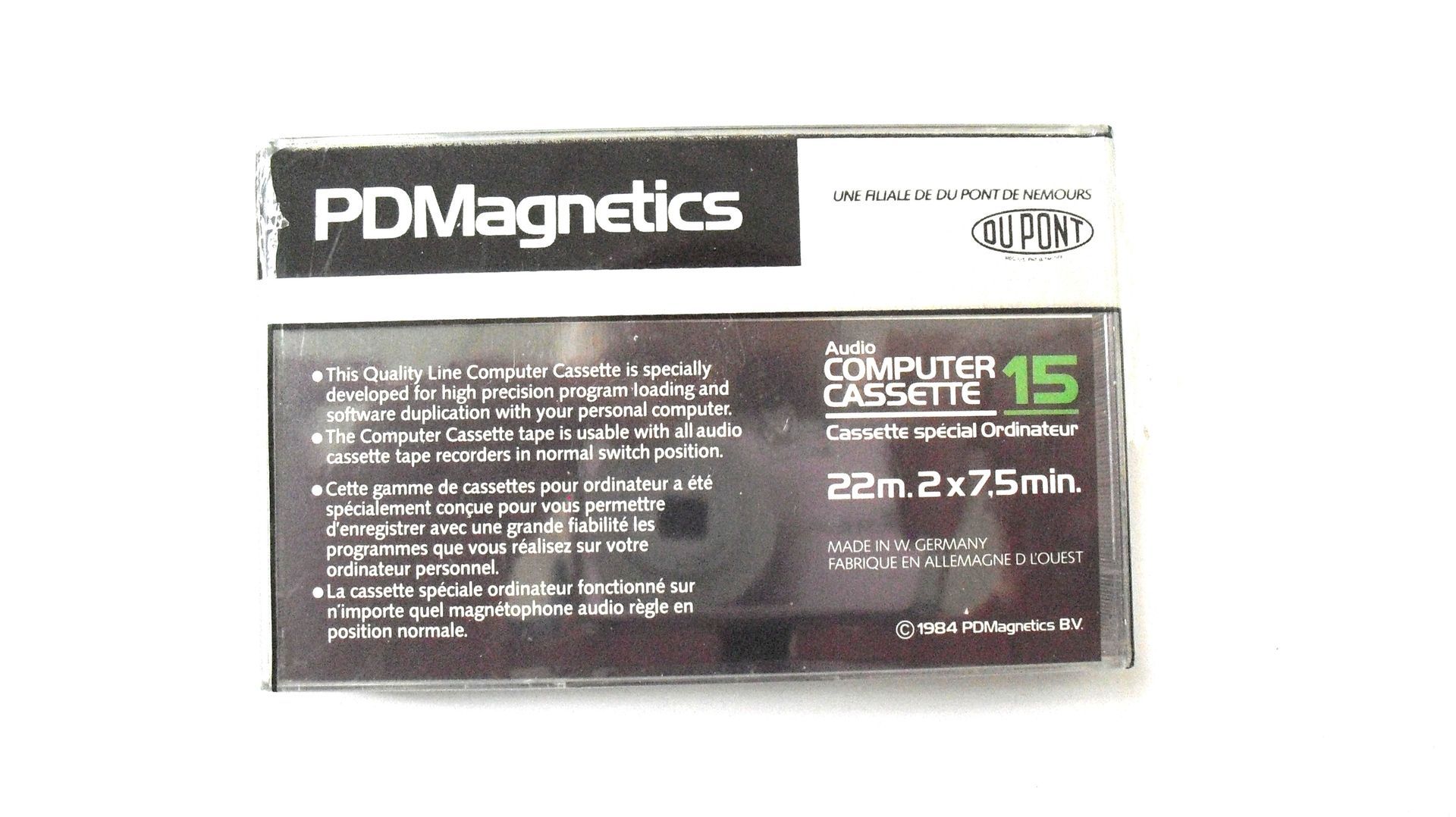 PDMagnetics Computer Cassette 15