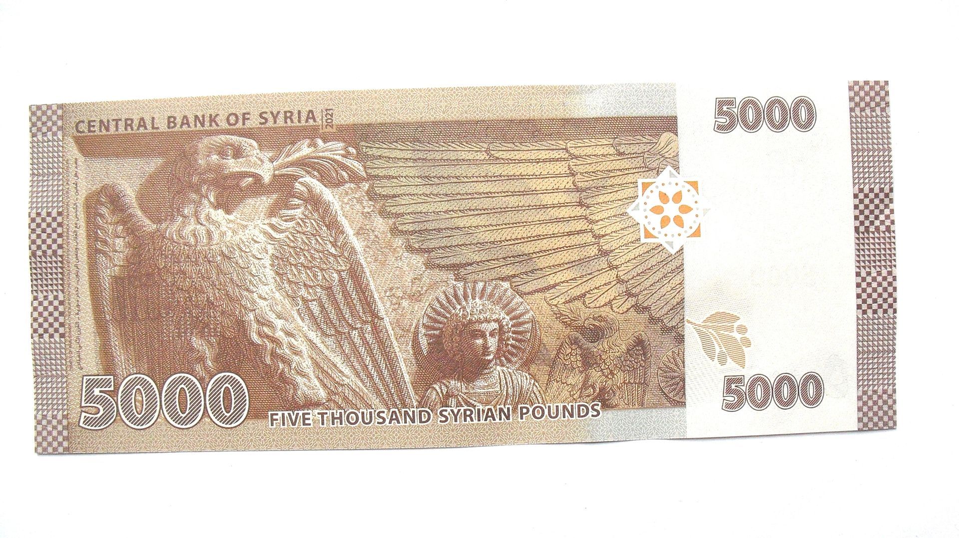 Syrië : 5000 Syrian Pounds 2021, UNC