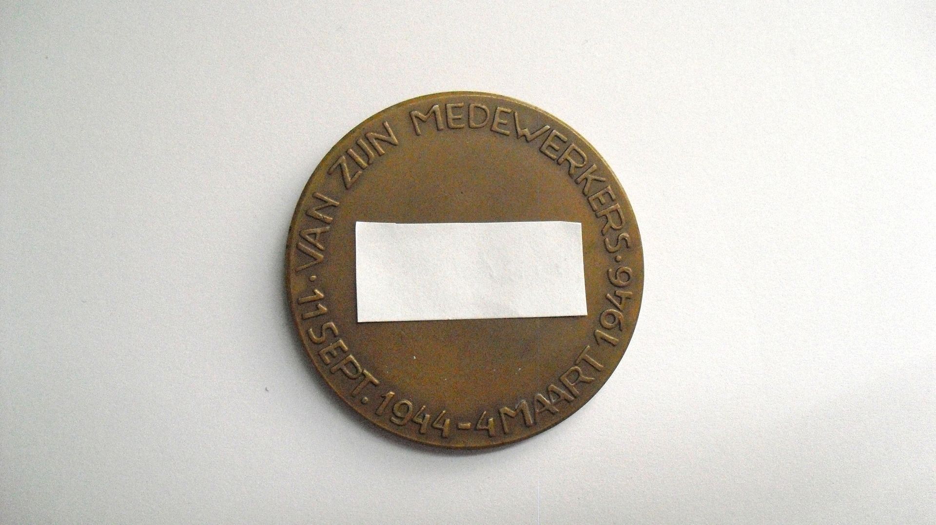 Herdenkings penning Militair Gezag 1946