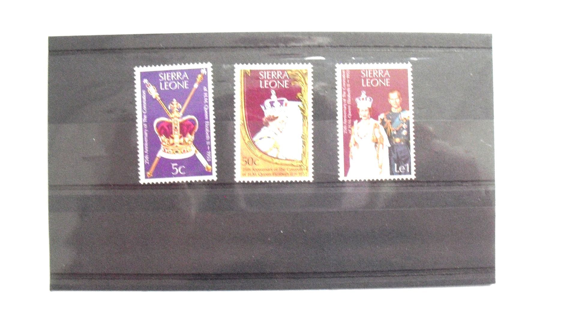 Sierra Leone: 1978, 25th Anniversary of The Coronation, postfris