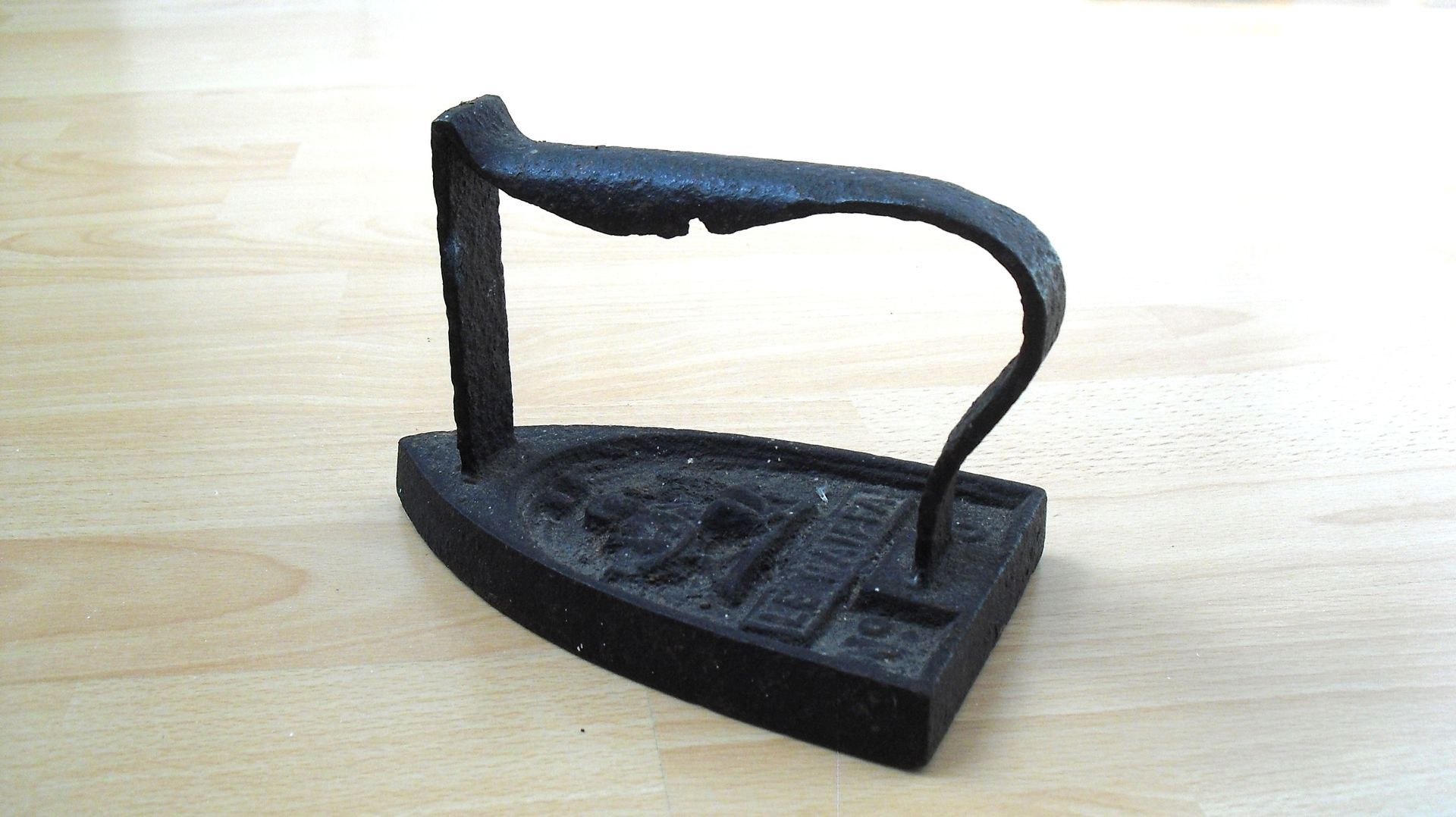 Oude Franse strijkijzer