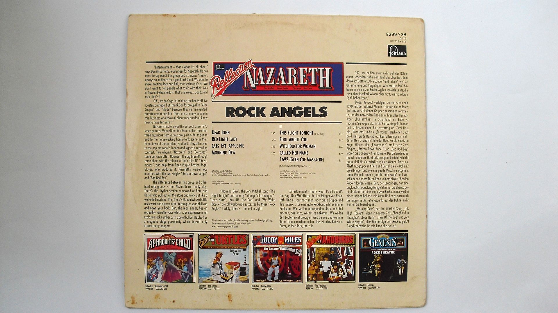 Nazareth - Rock Angels
