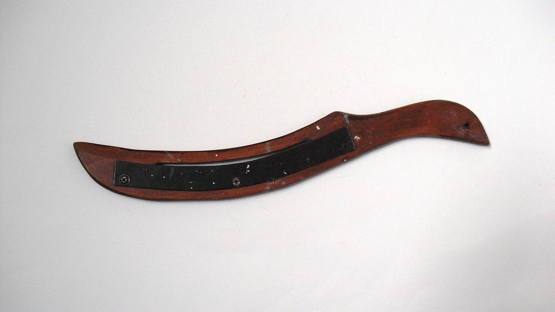 Oude schors schraper