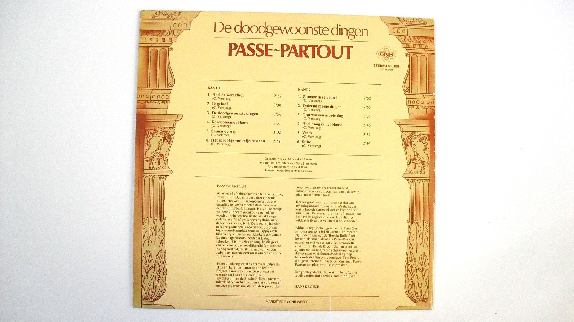 Passe-Partout - De Doodgewoonste Dingen