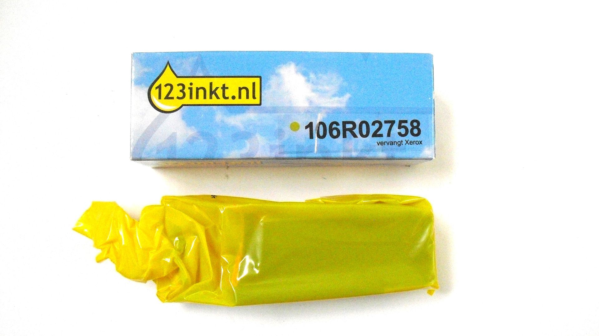 Laser Toner Cartridge 105R02758, geel