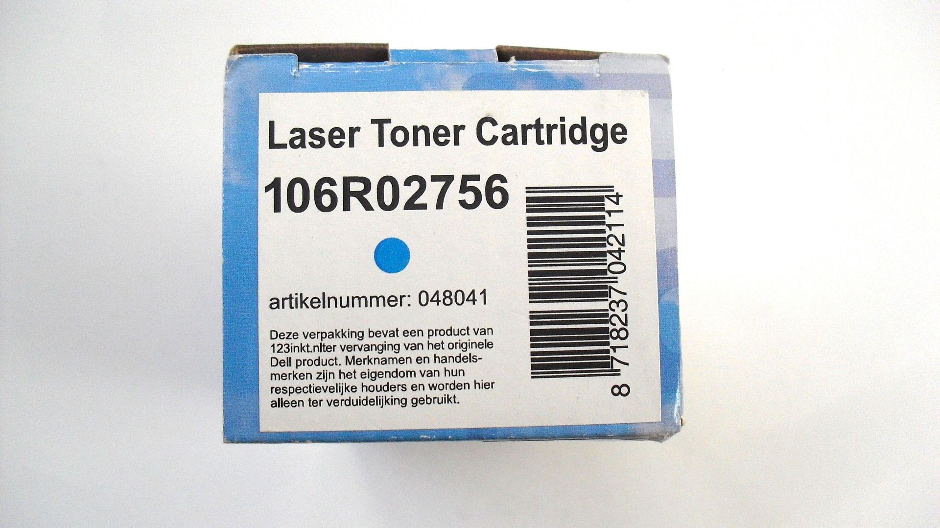 Laser Toner Cartridge 106R02756, blauw