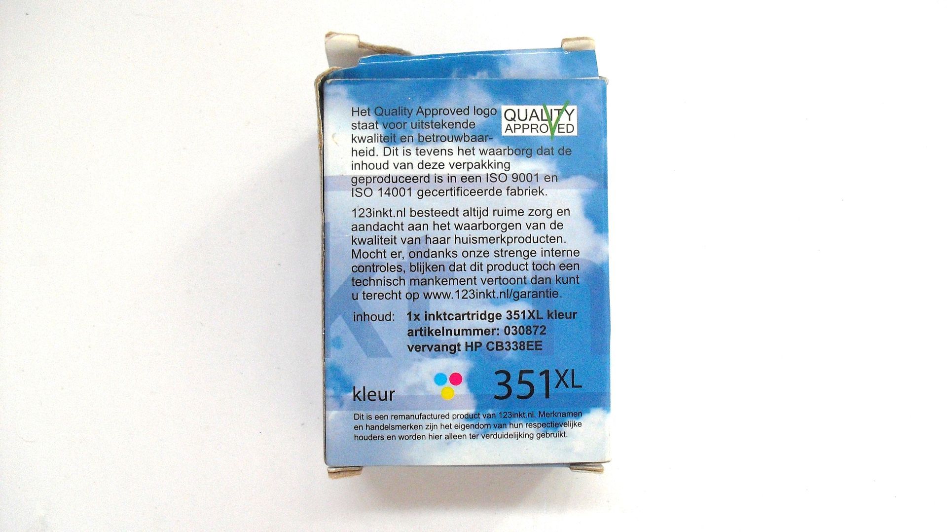 Inkt cartridge 351XL