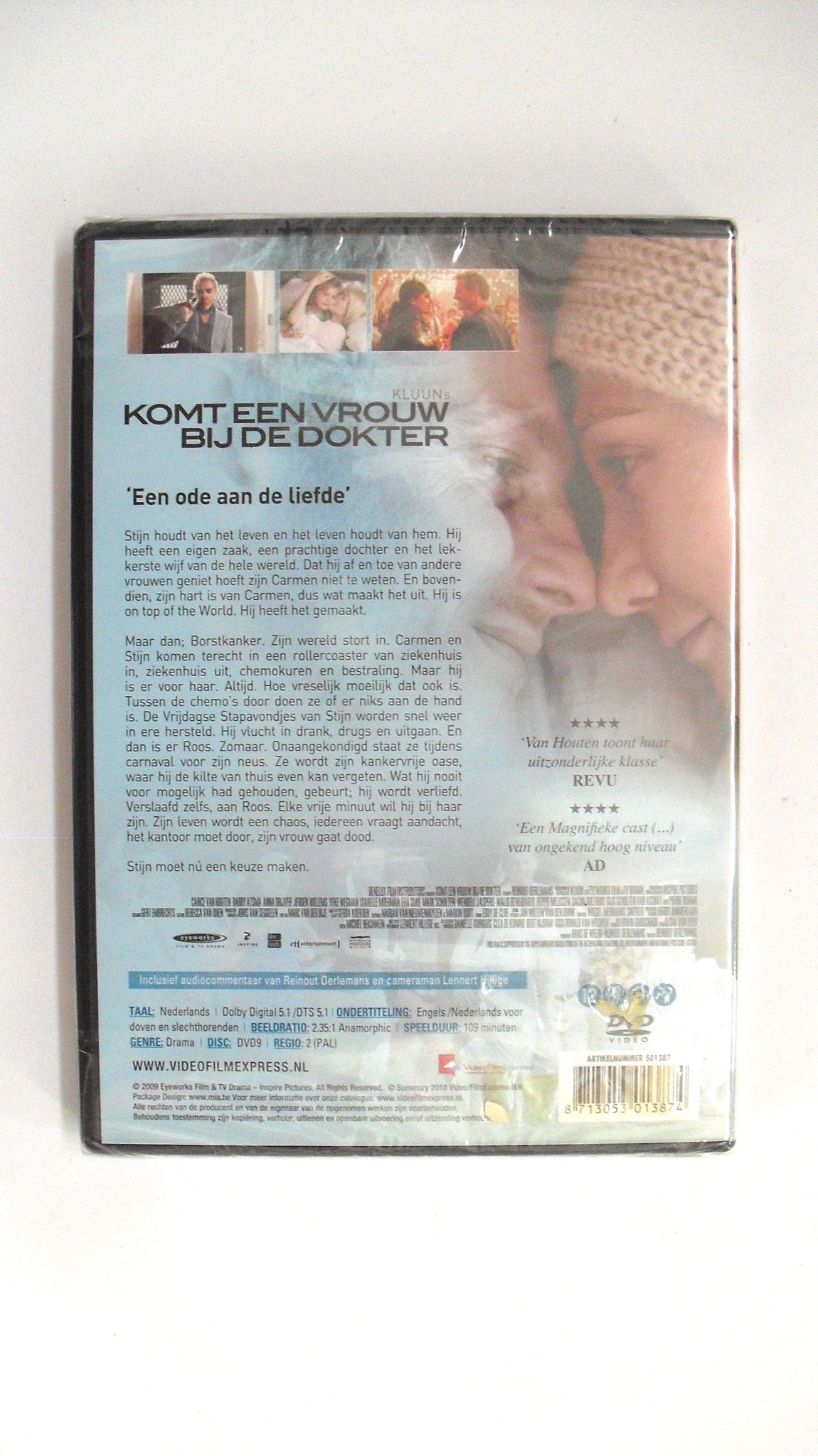 Komt een vrouw bij de dokter