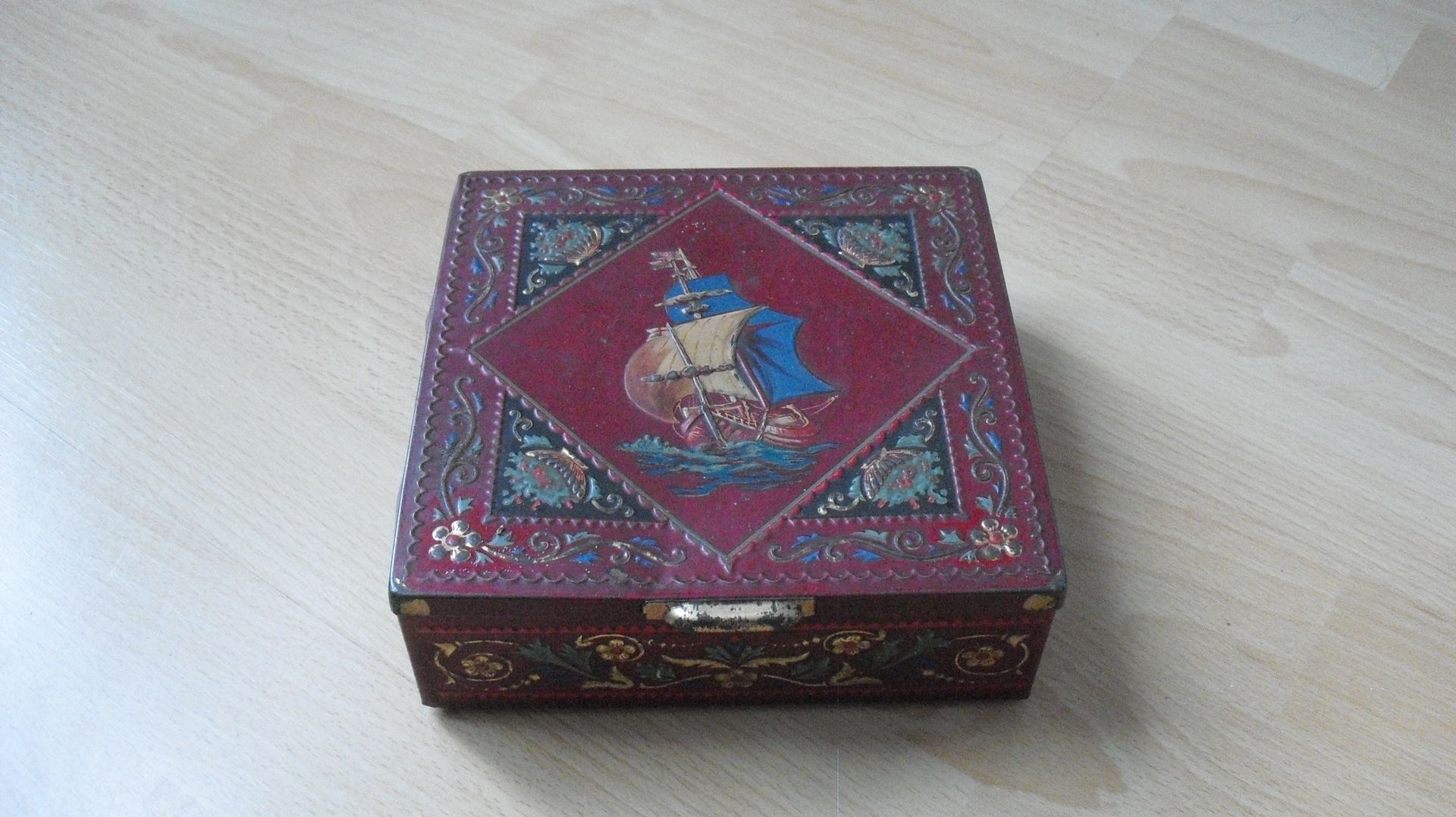 Vintage Verkade blik