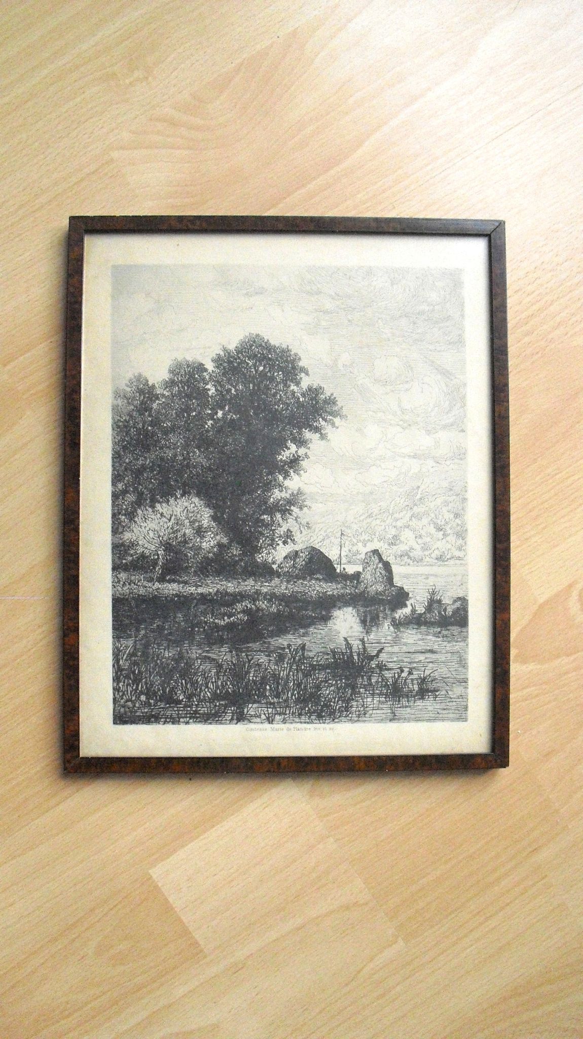 Comtesse Marie de Flandre inv. et sc. Gravure