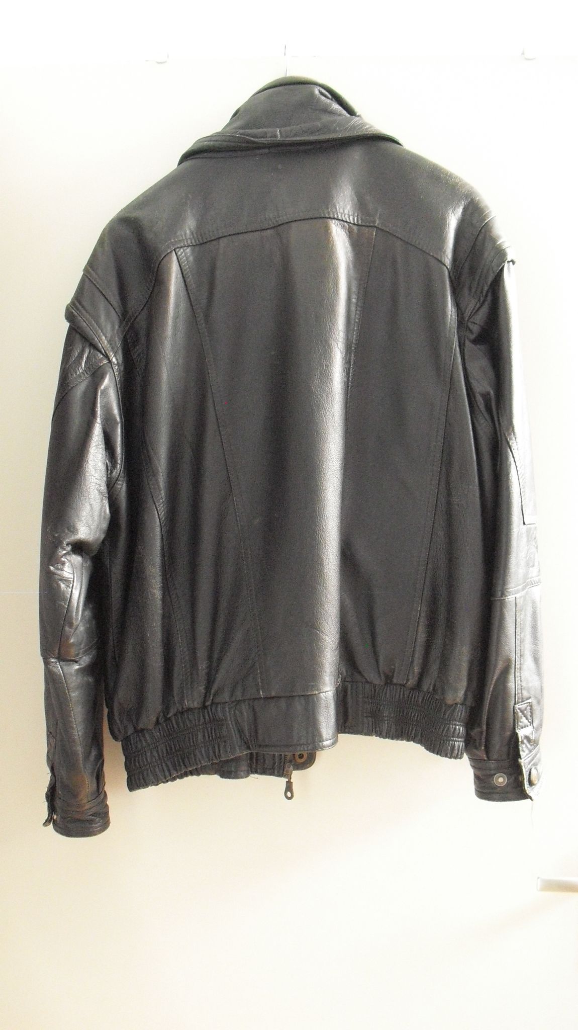 Vintage bruin leren jack