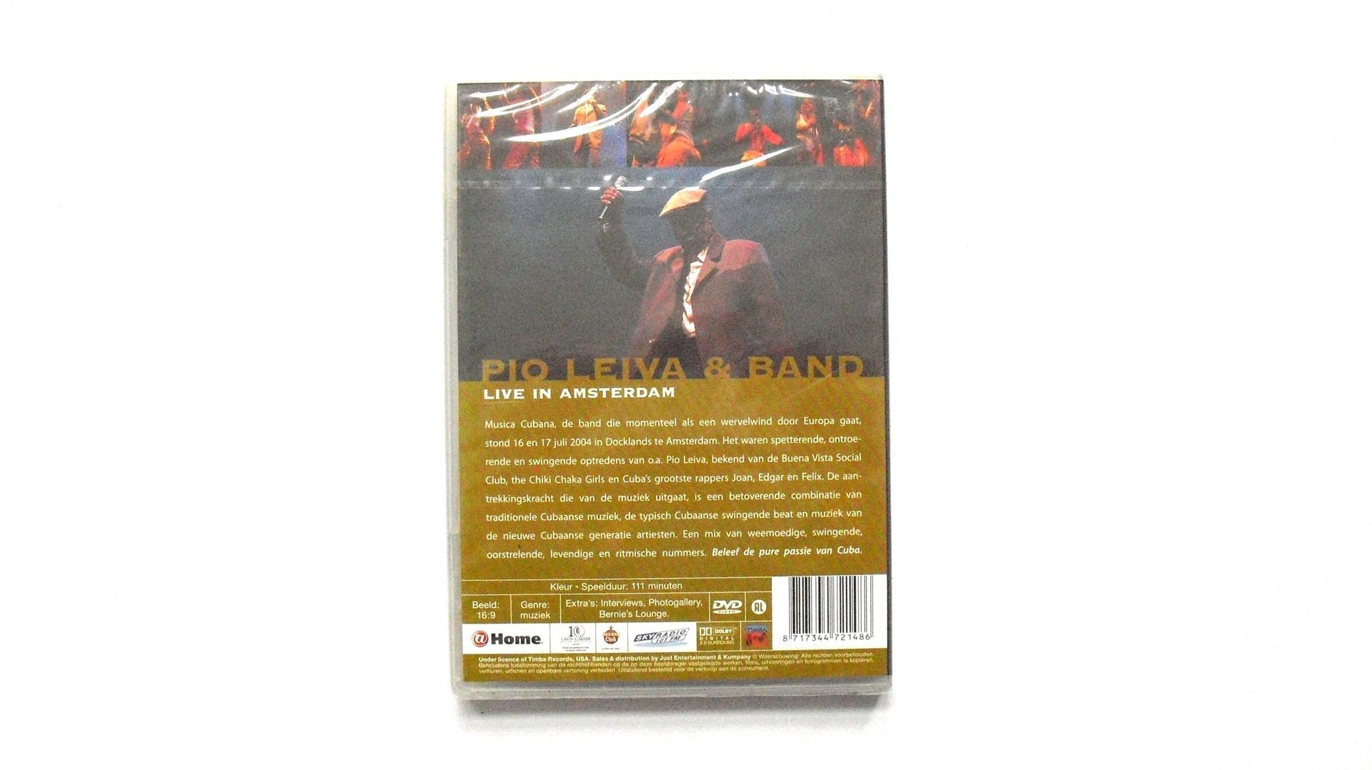 Pio Leiva & Band Musica Cubana - Live In Amsterdam