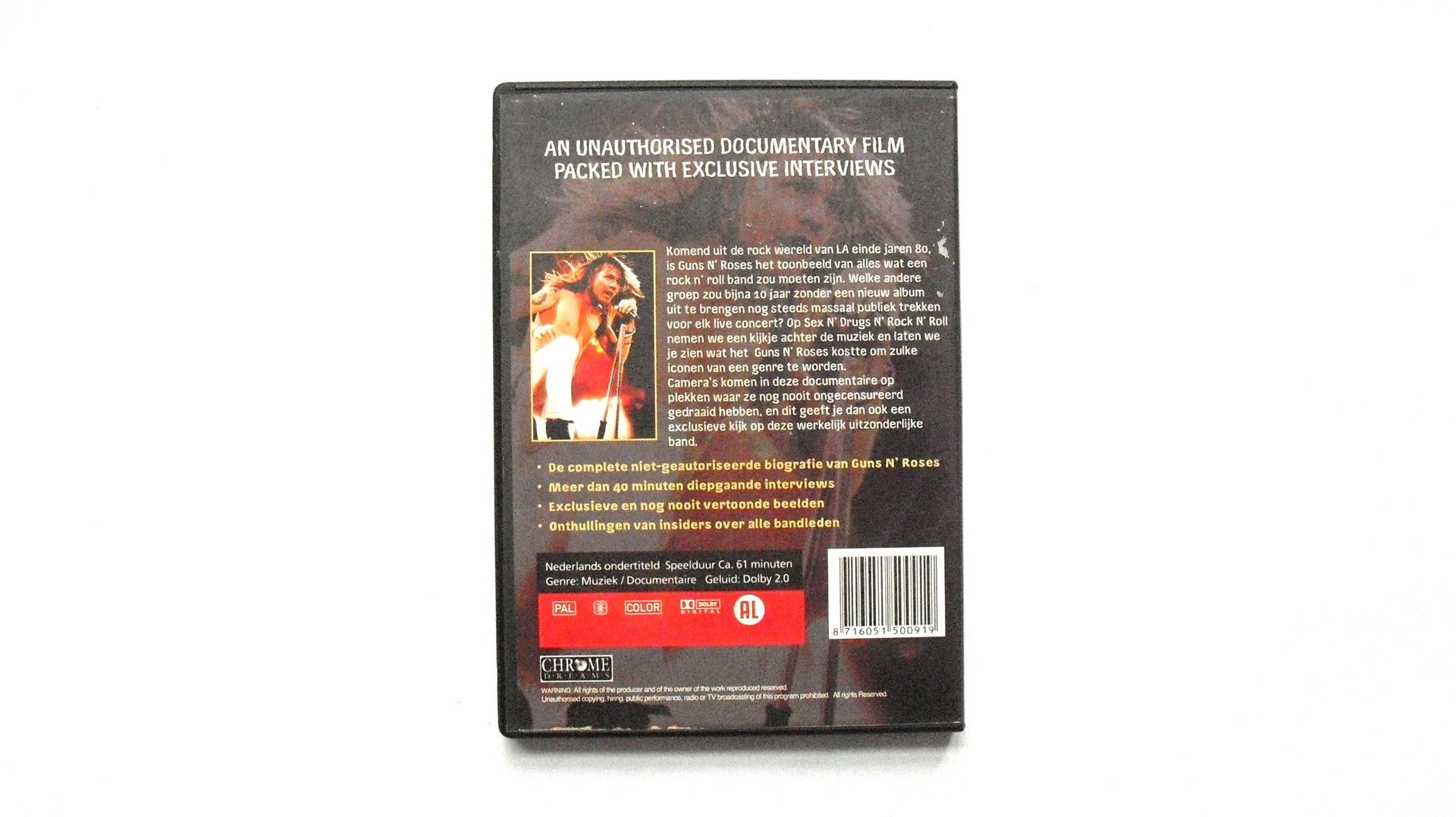 Guns N' Roses'Sex N' Drugs N' Rock N' Roll