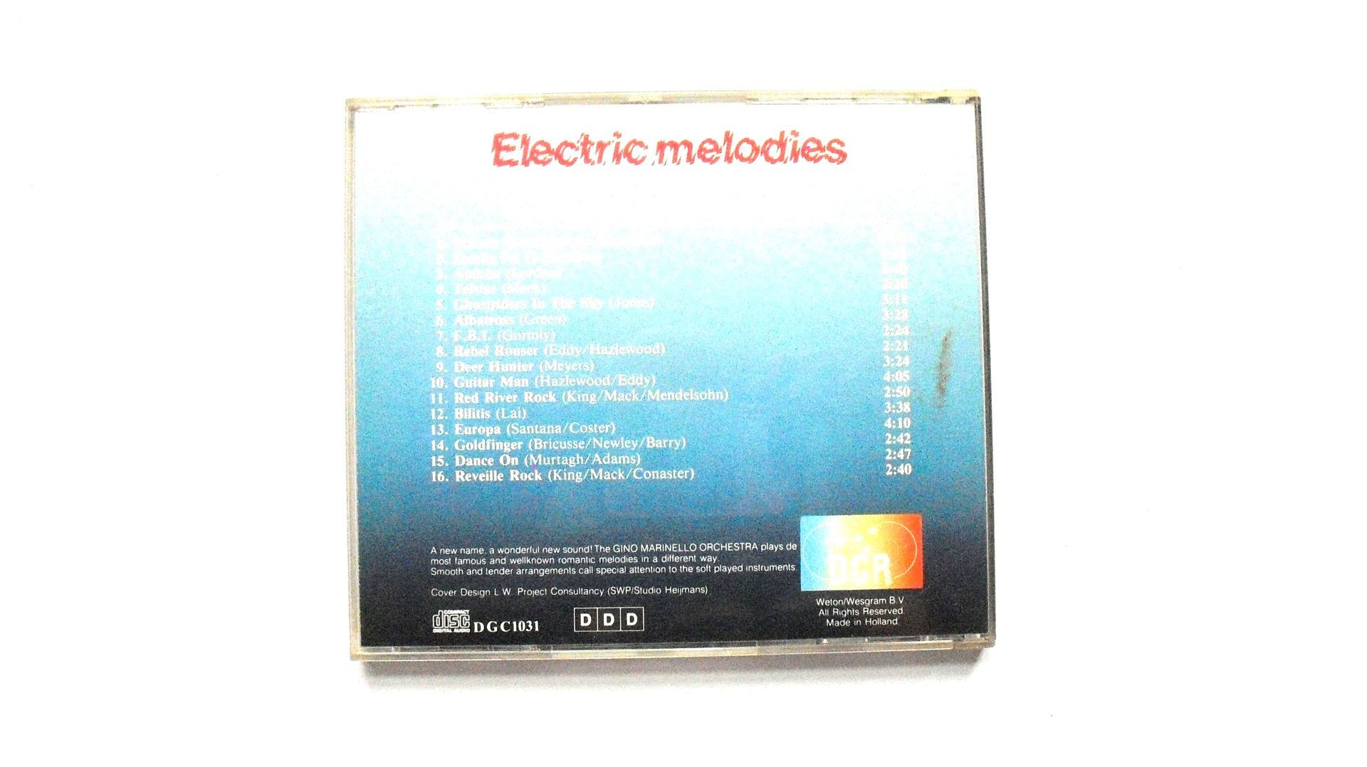Electric melodies; 16 Guitar masterpieces