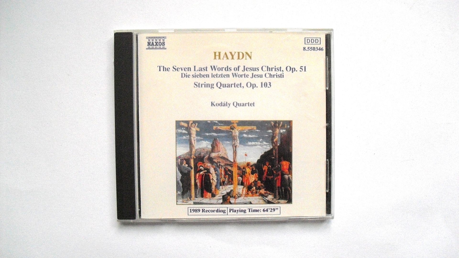 Haydn - The Seven last Words of Jesus Christ, Op.51 ; String Quartet, Op. 103