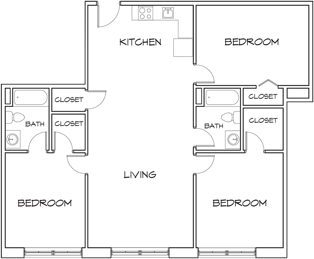 3 Bedroom