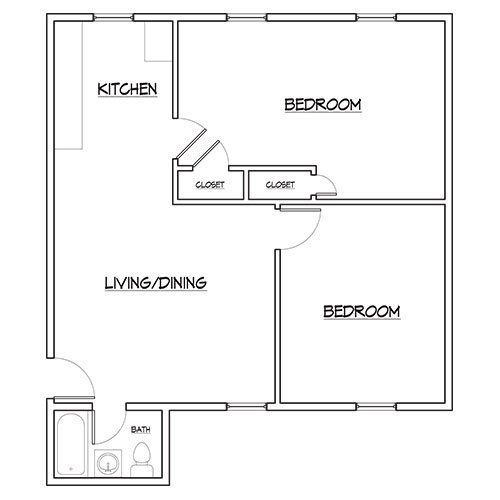 Hiawatha Heights - 2 BDRM