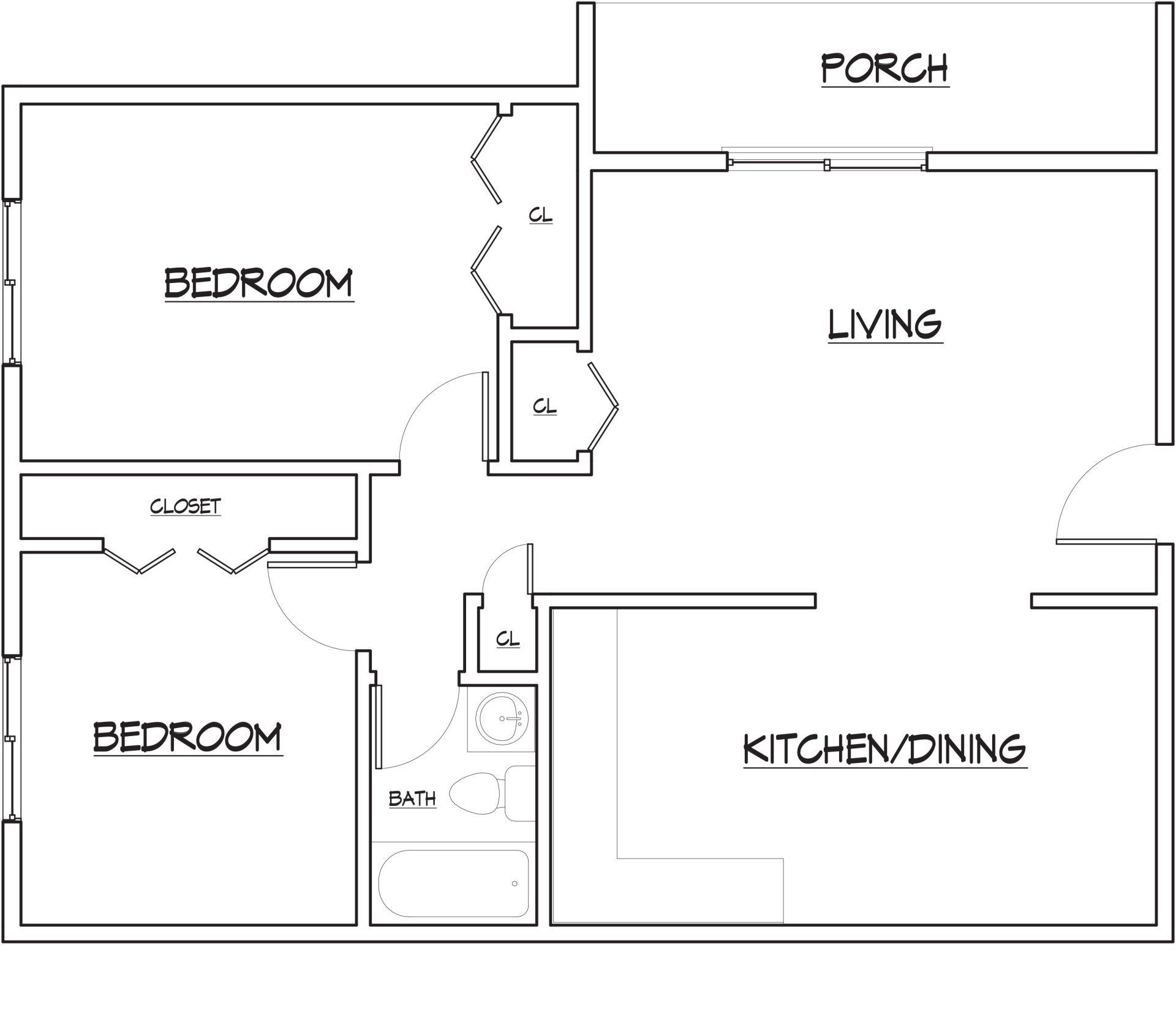 Remington Gardens- 2 BDRM- 805sqft