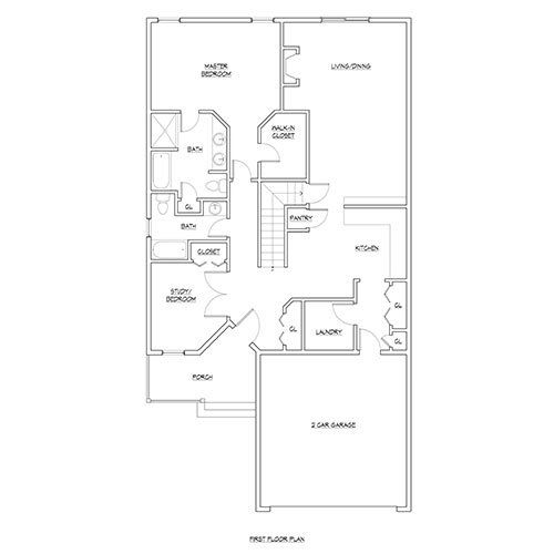 Stonebridge 3 Bedroom Patio Home-1st FL