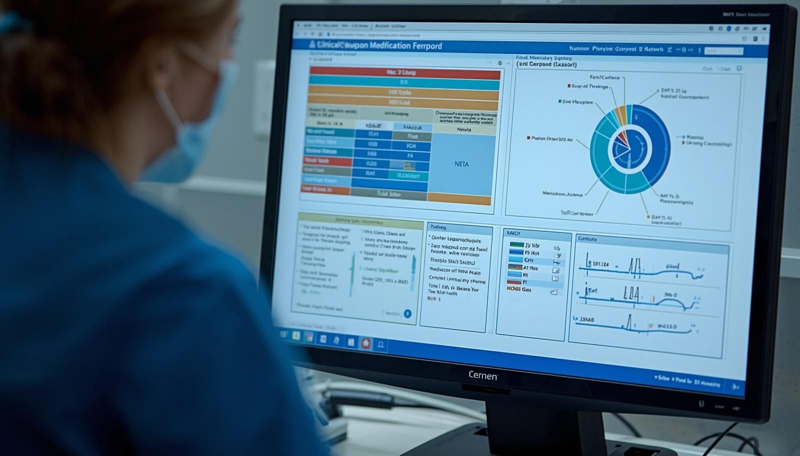 virtual medical scribe working inside EMR system during patient visit